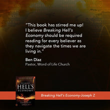 Breaking Hell's Economy: Your Guide to Last Days Supernatural Provision Paperback – October 18, 2022 - Faith & Flame - Books and Gifts - Harrison House Publishers - 9781680319446