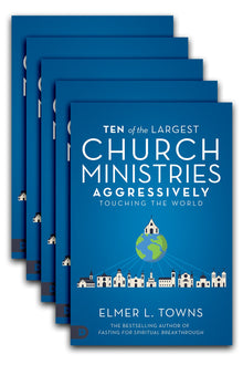 Bulk Order - Ten of the Largest Church Ministries Touching the World (20 Copies) - Faith & Flame - Books and Gifts - Destiny Image - sngz20