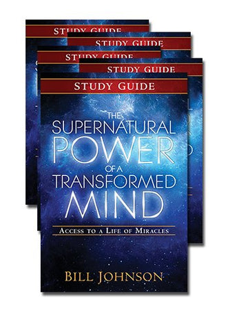 Bundle of 5 Supernatural Power of a Transformed Mind Study Guide