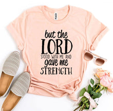 But The Lord Stood With Me T-shirt - Faith & Flame - Books and Gifts - Agate -