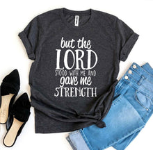 But The Lord Stood With Me T-shirt - Faith & Flame - Books and Gifts - Agate -