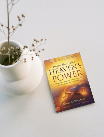 Decrees that Unlock Heaven's Power: 40 Prayers and Declarations that Release Miracles, Breakthrough, and Supernatural Answers Paperback – December 1, 2021 - Faith & Flame - Books and Gifts - Destiny Image - 9780768460117