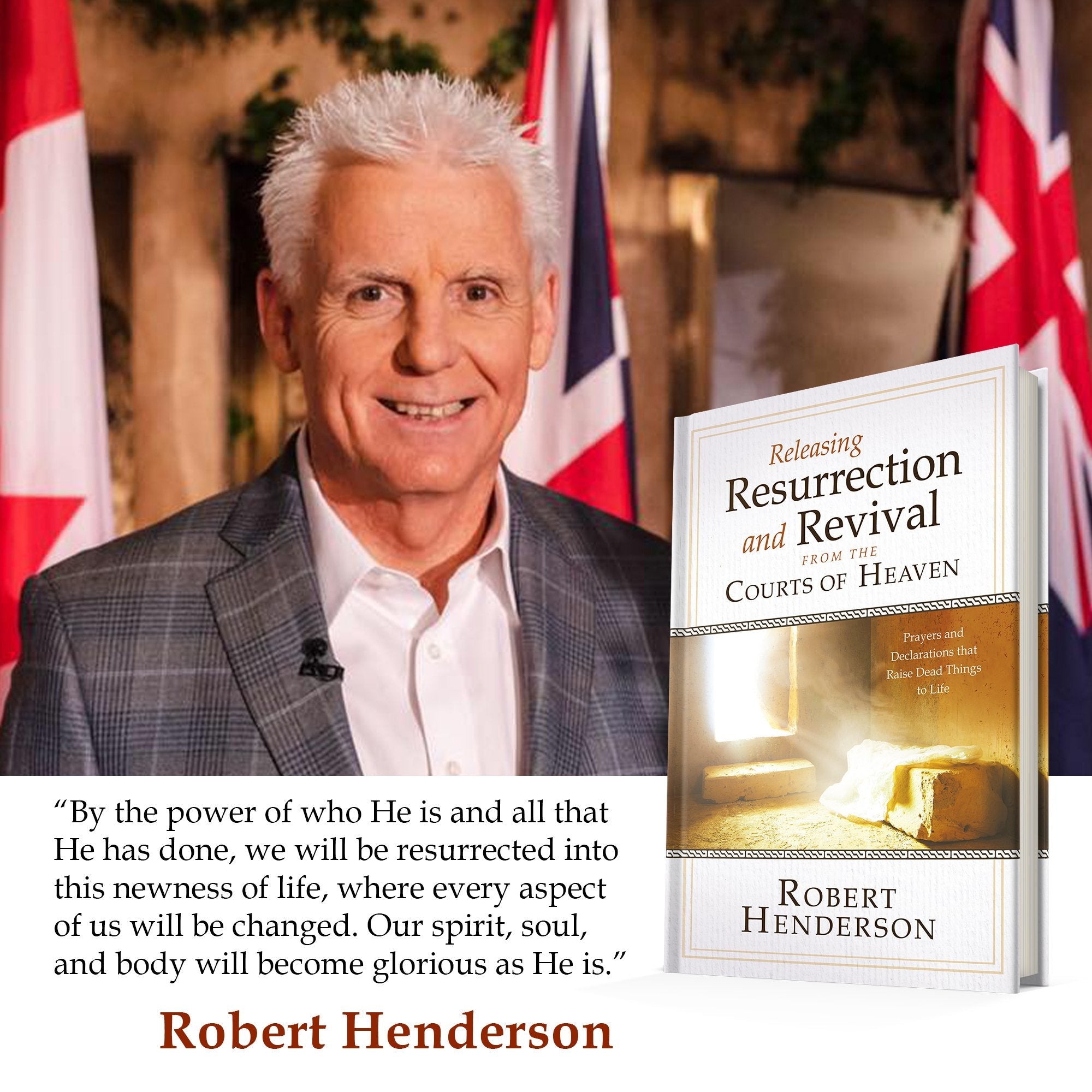 Desate Resurrección y Avivamiento desde los Tribunales del Cielo (Spanish Edition): Oraciones y declaraciones que resucitan las cosas muertas Paperback – February 15, 2022 Spanish Edition by Robert Henderson (Author) - Faith & Flame - Books and Gifts - Destiny Image - 9780768462685