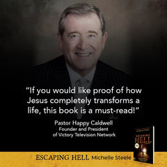 Escaping Hell: A True Story of God's Miraculous Power to Restore a Life Bent on Destruction (An NDE Collection) Paperback – September 20, 2022 - Faith & Flame - Books and Gifts - Harrison House - 9781680319118