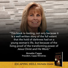 Escaping Hell: A True Story of God's Miraculous Power to Restore a Life Bent on Destruction (An NDE Collection) Paperback – September 20, 2022 - Faith & Flame - Books and Gifts - Harrison House - 9781680319118