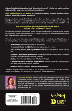 Exposing Prophetic Witchcraft: Identifying Telltale Signs of Satan's Counterfeit Messengers Paperback – October 18, 2022 - Faith & Flame - Books and Gifts - Destiny Image - 9780768462784