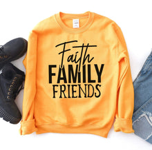 Faith Family Friends Sweatshirt - Faith & Flame - Books and Gifts - Agate -