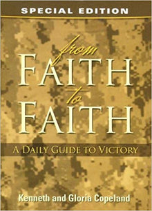 Faith to Faith Devotional Military Ed. - Faith & Flame - Books and Gifts - Harrison House - 9781575629612
