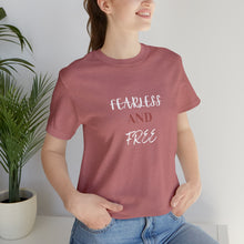 Fearless and Free Sleeve Tee - Faith & Flame - Books and Gifts - Printify -