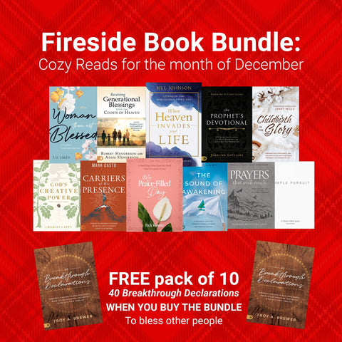 Fireside Book Bundle: Cozy Reads for the month of December - Faith & Flame - Books and Gifts - Faith & Flame - Books and Gifts - XMAS23