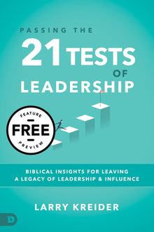 Free Feature Message: Passing the 21 Tests of Leadership (Digital Download) - Faith & Flame - Books and Gifts - Destiny Image - DIFIDD