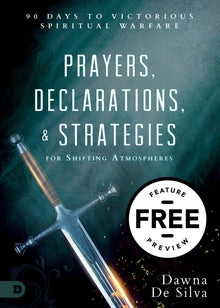 Free: Prayers, Declarations, and Strategies for Shifting Atmospheres Feature Message (Digital Download) - Faith & Flame - Books and Gifts - Destiny Image - DIFIDD
