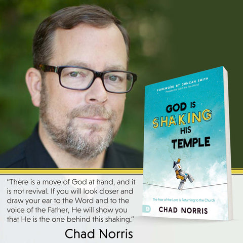 God is Shaking His Temple: Restoring the Fear of the Lord in the Church Paperback – December 21, 2021 - Faith & Flame - Books and Gifts - Destiny Image - 9780768460964