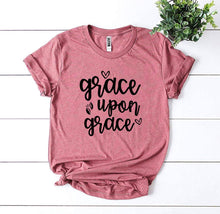 Grace Upon Grace T-shirt - Faith & Flame - Books and Gifts - Agate -