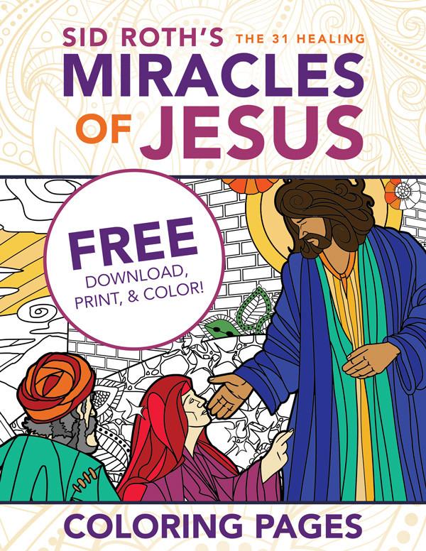 Healings of Jesus Coloring Pages - FREE Download - Faith & Flame - Books and Gifts - Destiny Image - FCPDD