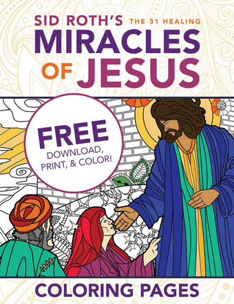 Healings of Jesus Coloring Pages - FREE Download