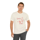 Ignite your soul Short Sleeve Tee - Faith & Flame - Books and Gifts - Printify -