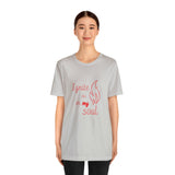 Ignite your soul Short Sleeve Tee - Faith & Flame - Books and Gifts - Printify -