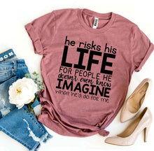 Imagine What He’d Do For Me T-shirt - Faith & Flame - Books and Gifts - Agate -