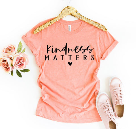 Kindness Matters T-shirt - Faith & Flame - Books and Gifts - Agate -