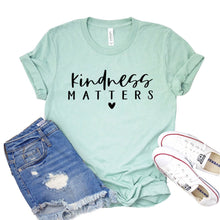 Kindness Matters T-shirt - Faith & Flame - Books and Gifts - White Caeneus -