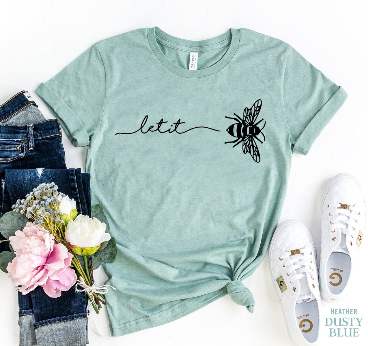 Let It Bee T-shirt - Faith & Flame - Books and Gifts - Agate -
