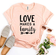 Love Makes a Family T-shirt - Faith & Flame - Books and Gifts - Agate -