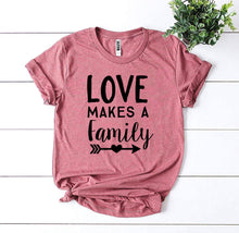 Love Makes a Family T-shirt - Faith & Flame - Books and Gifts - Agate -