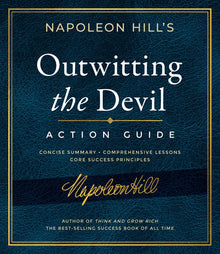 Outwitting the Devil Action Guide: Deluxe Hardcover Interactive Study Guide (Official Publication of the Napoleon Hill Foundation) Hardcover – January 18, 2022 - Faith & Flame - Books and Gifts - Sound Wisdom - 9781640951891