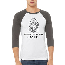Pentecostal Fire Tour 2022 Unisex 3/4 sleeve T-shirt - Faith & Flame - Books and Gifts - Gelato -