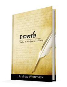 Proverbs: Timeless Wisdom for a Life of Blessing Hardcover – November 15, 2022 - Faith & Flame - Books and Gifts - Harrison House - 9781595483898
