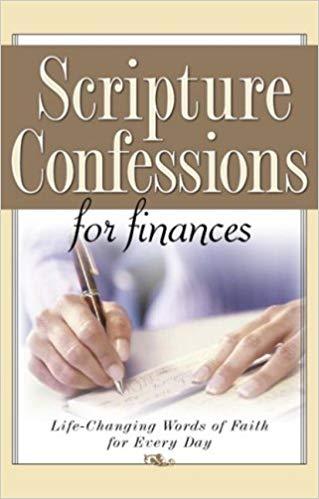 Scripture Confessions for Finances - Faith & Flame - Books and Gifts - Harrison House - 9781577948742