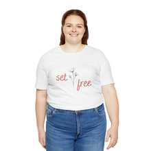 Set Free Short Sleeve Tee - Faith & Flame - Books and Gifts - Printify -