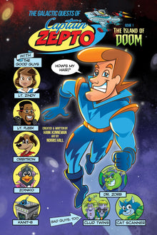 The Galactic Quests of Captain Zepto: Issue 1: The Island of Doom - Faith & Flame - Books and Gifts - Destiny Image - 9780768459609
