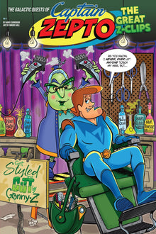 The Galactic Quests of Captain Zepto: Issue 4: The Great Z Clips Paperback – September 5, 2023 - Faith & Flame - Books and Gifts - Destiny Image - 9780768477122