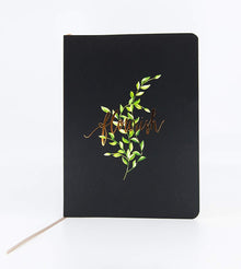 The Grove Journal, Flourish (Black): Soft-touch 160 Page Lined 5.5” x 7.5” Journal (Diary, Notebook) Paperback – October 15, 2019 - Faith & Flame - Books and Gifts - Passion Publishing - 9781949255034