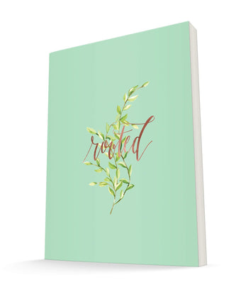 The Grove Journal, Rooted (Green): Soft-touch 160 Page Lined 5.5” x 7.5” Journal (Diary, Notebook) Paperback – October 15, 2019