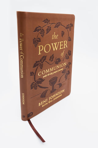 The Power of Communion with 40-Day Prayer Journey (Leather Gift Version): Accessing Miracles Through the Body and Blood of Jesus Imitation Leather – February 15, 2022 by Beni Johnson (Author), Bill Johnson (Author) - Faith & Flame - Books and Gifts - Destiny Image - 9780768461114