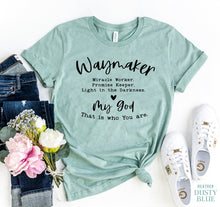 Waymaker T-shirt - Faith & Flame - Books and Gifts - Agate -