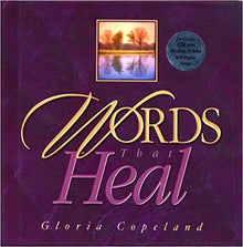 Words That Heal w/CD - Faith & Flame - Books and Gifts - Harrison House - 9781575626710